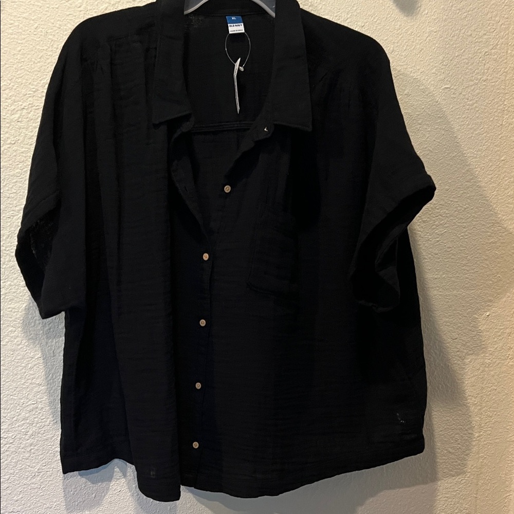 Old Navy Black Blouse